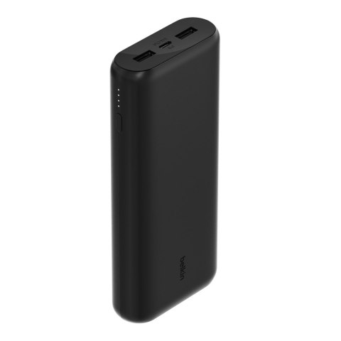 Powerbank Belkin BoostCharge 3-Port Compact Power Bank 20K with PD 20W 2xUSB-A + 1xUSB-C 20000mAh 20W Black Powerbank Belkin BoostCharge 3-Port Compact Power Bank 20K with PD 20W 2xUSB-A + 1xUSB-C 20000mAh 20W Black