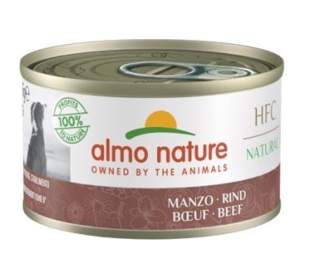 ALMO NATURE HFC Natural wołowina - karma mokra dla dorosłych psów - 95 g ALMO NATURE HFC Natural wołowina - karma mokra dla dorosłych psów - 95 g