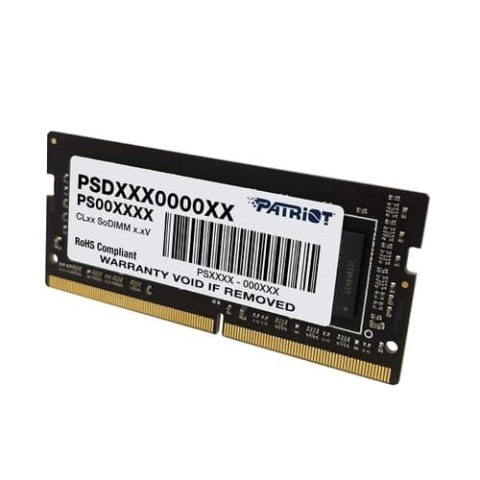 PATRIOT DDR4 32GB SIGNATURE 3200MHz CL22 SO-DIMM PATRIOT DDR4 32GB SIGNATURE 3200MHz CL22 SO-DIMM