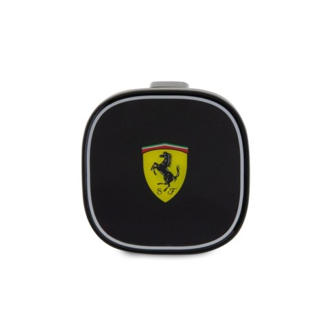 Ferrari MagSafe Collection - Magnetyczny uchwyt samochodowy z ładowaniem bezprzewodowym 15W (czarny) Ferrari MagSafe Collection - Magnetyczny uchwyt samochodowy z ładowaniem bezprzewodowym 15W (czarny)