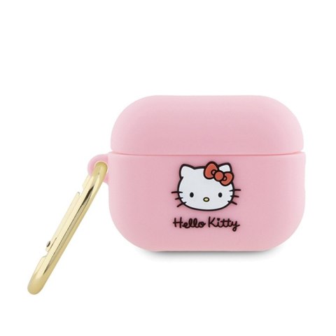 Hello Kitty Silicone 3D Kitty Head - Etui AirPods Pro 2 (różowy) Hello Kitty Silicone 3D Kitty Head - Etui AirPods Pro 2 (różowy)