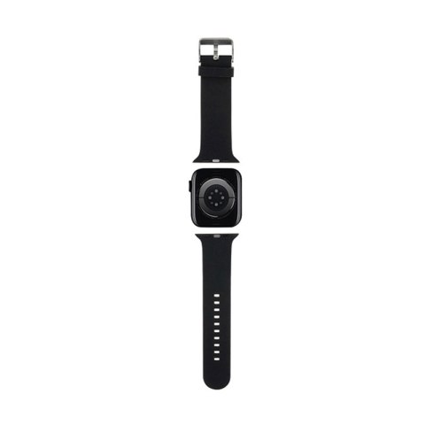 Karl Lagerfeld 3D Rubber Karl & Choupette Heads NFT - Pasek do Apple Watch 38/40/41 mm (czarny) Karl Lagerfeld 3D Rubber Karl & Choupette Heads NFT - Pasek do Apple Watch 38/40/41 mm (czarny)