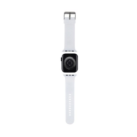 Karl Lagerfeld 3D Rubber Karl & Choupette Heads NFT - Pasek do Apple Watch 42/44/45/49 mm (biały) Karl Lagerfeld 3D Rubber Karl & Choupette Heads NFT - Pasek do Apple Watch 42/44/45/49 mm (biały)