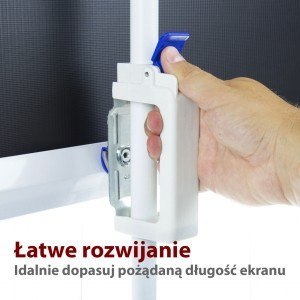 Ekran ręczny na statywie TS-100 4:3 100 cali 203x152cm