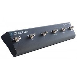 TC Helicon Switch-6 Kontroler nożny do procesora wokalowego/gitarowego TC Helicon Switch-6 Kontroler nożny do procesora wokalowego/gitarowego