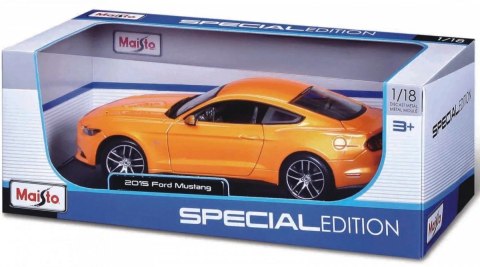Model kompozytowy Ford Mustang GT 2015 pomarańczowy 1/24 Model kompozytowy Ford Mustang GT 2015 pomarańczowy 1/24