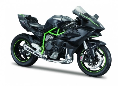 Model metalowy Motocykl Kawasaki Ninja H2 R z podstawką 1/12 Model metalowy Motocykl Kawasaki Ninja H2 R z podstawką 1/12