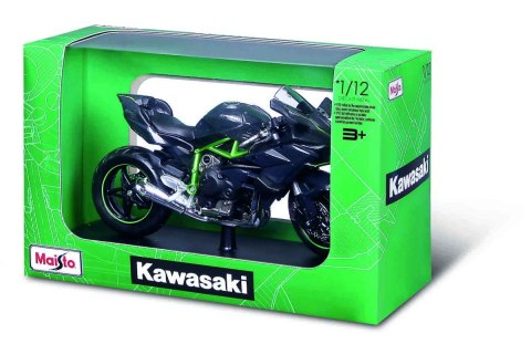 Model metalowy Motocykl Kawasaki Ninja H2 R z podstawką 1/12 Model metalowy Motocykl Kawasaki Ninja H2 R z podstawką 1/12