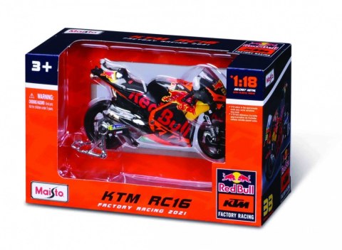 Model metalowy Motor Red Bull KTM Factory Racing 2021 Model metalowy Motor Red Bull KTM Factory Racing 2021
