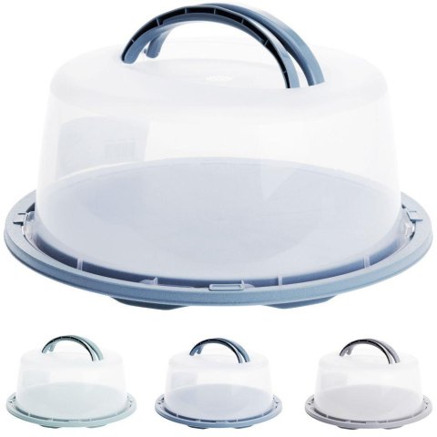 OKRĄGŁY POJEMNIK NA CIASTO TORT 34cm 153705 OKRĄGŁY POJEMNIK NA CIASTO TORT 34cm 153705