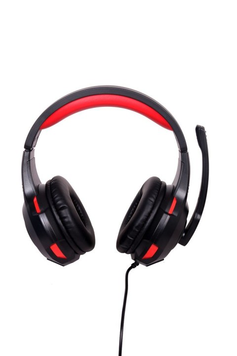 GEMBIRD GAMING SŁUCHAWKI USB 5.1 Z SYSTEMEM SURROUND CZARNO/CZERWONE, MIKROFON, REGULACJA GŁOŚNOŚCI GEMBIRD GAMING SŁUCHAWKI USB 5.1 Z SYSTEMEM SURROUND CZARNO/CZERWONE, MIKROFON, REGULACJA GŁOŚNOŚCI