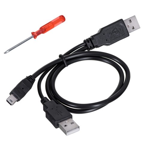 Obudowa GEMBIRD EE2-U2S-5 (2.5"; USB 2.0; Aluminium; kolor czarny) Obudowa GEMBIRD EE2-U2S-5 (2.5"; USB 2.0; Aluminium; kolor czarny)