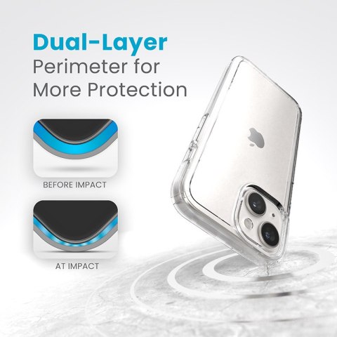 Speck Gemshell - Etui iPhone 15 / iPhone 14 / iPhone 13 (Clear)