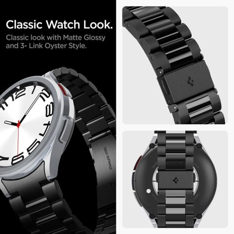 Spigen Modern Fit Band - Bransoleta do Samsung Galaxy Watch 6 Classic 47 mm (Czarny) Spigen Modern Fit Band - Bransoleta do Samsung Galaxy Watch 6 Classic 47 mm (Czarny)