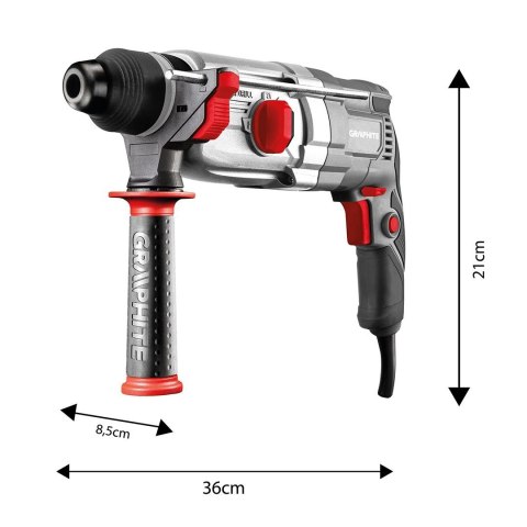 MŁOTOWIERTARKA SDS+ 500W MŁOTOWIERTARKA SDS+ 500W