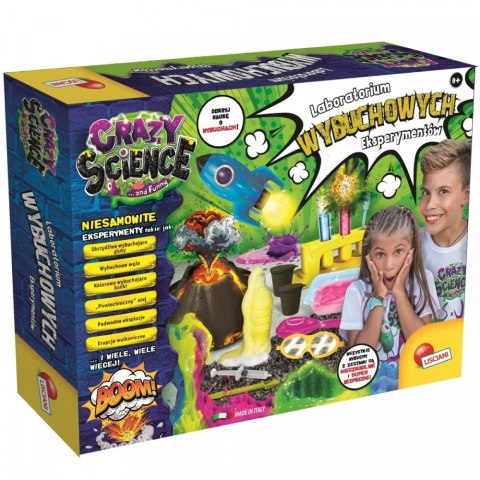 Zestaw naukowy Crazy Science Laboratorium Wybuchowych Eksperymentów Zestaw naukowy Crazy Science Laboratorium Wybuchowych Eksperymentów
