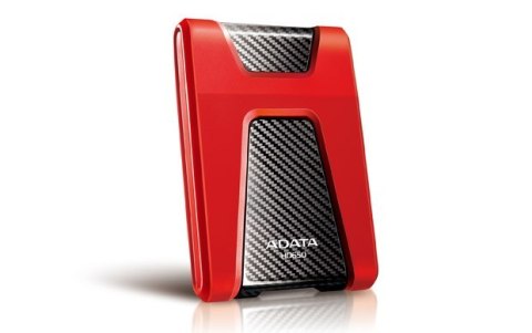 Dysk zewnętrzny HDD ADATA HD650 (1TB; 2.5"; USB 3.2; czerwony) Dysk zewnętrzny HDD ADATA HD650 (1TB; 2.5"; USB 3.2; czerwony)