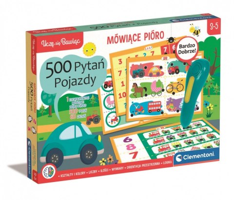 Gra Mówiące pióro 500 pytań Pojazdy Gra Mówiące pióro 500 pytań Pojazdy