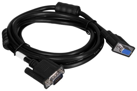 Kabel Lanberg CA-VGAC-10CC-0018-B+ (D-Sub (VGA) M - D-Sub (VGA) F; 1,8m; kolor czarny) Kabel Lanberg CA-VGAC-10CC-0018-B+ (D-Sub (VGA) M - D-Sub (VGA) F; 1,8m; kolor czarny)