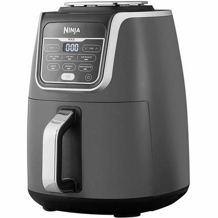 Ninja AF160 Pojedyńczy 5,2 l Autonomiczny 1750 W Frytkownica na gorące powietrze Szary