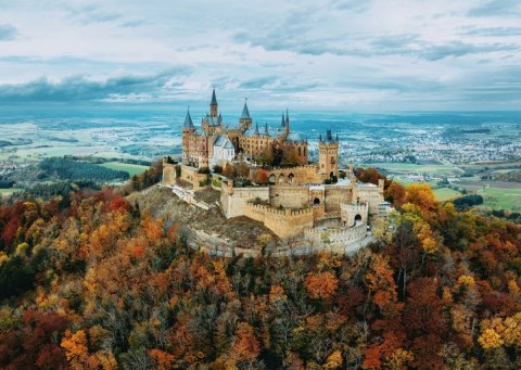 Puzzle 1000 elementów Zamek Hohenzollernów Niemcy Puzzle 1000 elementów Zamek Hohenzollernów Niemcy