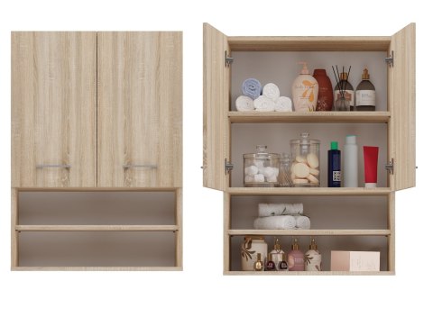 Szafka nad pralkę POLA MINI DK 64x30xH90 sonoma Szafka nad pralkę POLA MINI DK 64x30xH90 sonoma