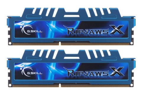 Zestaw pamięci G.SKILL RipjawsX F3-1600C9D-16GXM (DDR3 DIMM; 2 x 8 GB; 1600 MHz; CL9) Zestaw pamięci G.SKILL RipjawsX F3-1600C9D-16GXM (DDR3 DIMM; 2 x 8 GB; 1600 MHz; CL9)