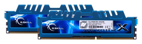 Zestaw pamięci G.SKILL RipjawsX F3-1600C9D-16GXM (DDR3 DIMM; 2 x 8 GB; 1600 MHz; CL9) Zestaw pamięci G.SKILL RipjawsX F3-1600C9D-16GXM (DDR3 DIMM; 2 x 8 GB; 1600 MHz; CL9)