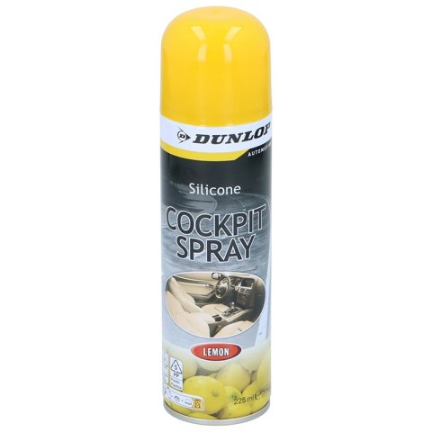 Dunlop - Spray do czyszczenia kokpitu 225 ml (lemon) Dunlop - Spray do czyszczenia kokpitu 225 ml (lemon)