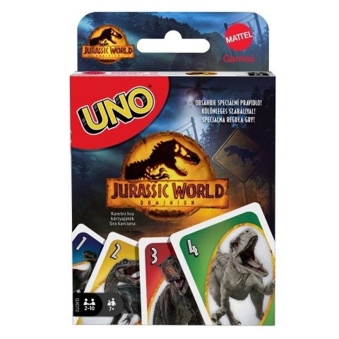 Gra karciana UNO Jurassic World 3 Gra karciana UNO Jurassic World 3