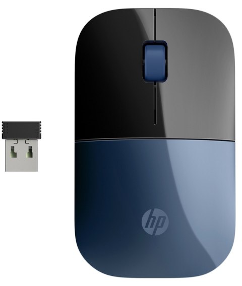Mysz HP Z3700 Wireless Mouse Blue bezprzewodowa niebieska V0L81AA Mysz HP Z3700 Wireless Mouse Blue bezprzewodowa niebieska V0L81AA