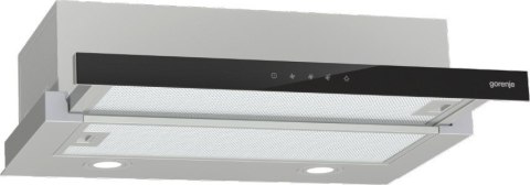 Okap teleskopowy GORENJE TH64E3SGB - front czarne szkło Okap teleskopowy GORENJE TH64E3SGB - front czarne szkło