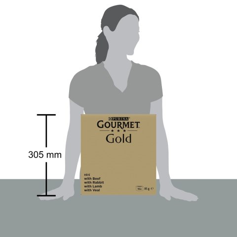 PURINA GOURMET GOLD Mus 96x85g PURINA GOURMET GOLD Mus 96x85g