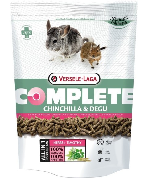 VERSELE LAGA Complete Chinchilla Degu - Karma dla koszatniczek i szynszyli - 8 kg VERSELE LAGA Complete Chinchilla Degu - Karma dla koszatniczek i szynszyli - 8 kg