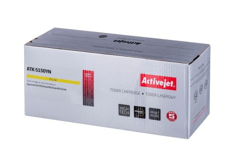 Activejet ATK-5150YN Toner (zamiennik Kyocera TK-5150Y; Supreme; 10000 stron; żółty) Activejet ATK-5150YN Toner (zamiennik Kyocera TK-5150Y; Supreme; 10000 stron; żółty)