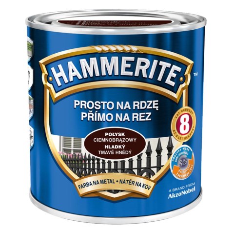 EMALIA HAMMERITE POŁYSK CIEMNOBRĄZOWY 0,7L EMALIA HAMMERITE POŁYSK CIEMNOBRĄZOWY 0,7L