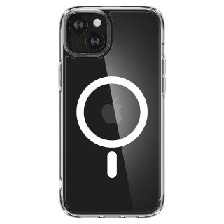 Spigen Ultra Hybrid Mag MagSafe - Etui do iPhone 15 Plus (Biały)