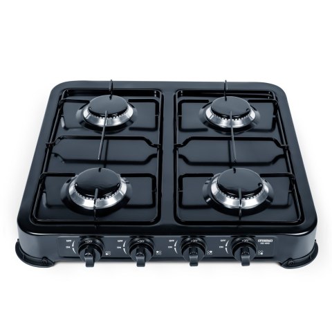 PROMIS KUCHENKA GAZOWA KG400C, 4-PALNIKOWA, CZARNA PROMIS KUCHENKA GAZOWA KG400C, 4-PALNIKOWA, CZARNA