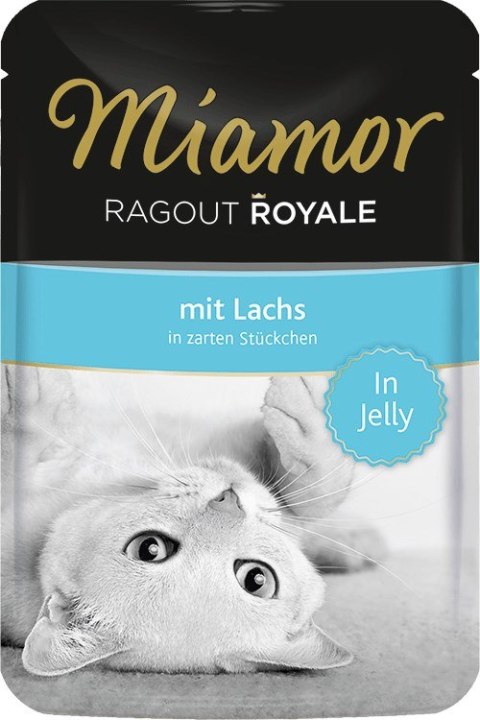 MIAMOR Ragout Royale smak: łosoś - saszetka 100g MIAMOR Ragout Royale smak: łosoś - saszetka 100g