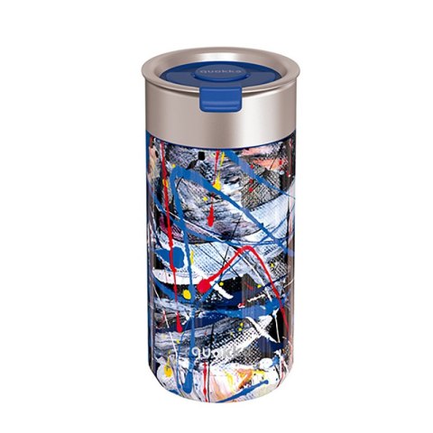 Quokka Boost Coffee Tumbler - Kubek termiczny ze stali nierdzewnej z zaparzaczem 400 ml (Abstract) Quokka Boost Coffee Tumbler - Kubek termiczny ze stali nierdzewnej z zaparzaczem 400 ml (Abstract)