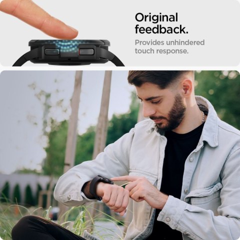 Spigen GLAS.TR EZ FIT 2-Pack - Szkło hartowane do Samsung Galaxy Watch 6 Classic 43 mm (2 szt)