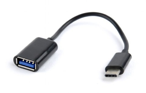 Kabel GEMBIRD A-OTG-CMAF2-01 (USB typu C M - USB 2.0 F; 0,20m; kolor czarny) Kabel GEMBIRD A-OTG-CMAF2-01 (USB typu C M - USB 2.0 F; 0,20m; kolor czarny)