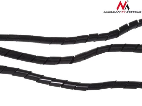 Osłona maskująca na kable MCTV-685 B (8.7*10mm) 3m spirala Czarna Osłona maskująca na kable MCTV-685 B (8.7*10mm) 3m spirala Czarna