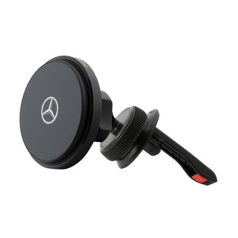 Mercedes Silver Star MagSafe - Magnetyczny uchwyt samochodowy z ładowaniem bezprzewodowym 15W (czarny) Mercedes Silver Star MagSafe - Magnetyczny uchwyt samochodowy z ładowaniem bezprzewodowym 15W (czarny)