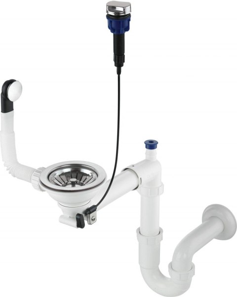 Syfon do zlewozmywaka granitowego 1-komorowego - Space-Saver Syfon do zlewozmywaka granitowego 1-komorowego - Space-Saver