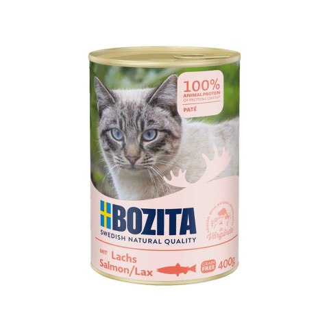 Bozita Pasztet z Łososiem - mokra karma dla kota - 400g Bozita Pasztet z Łososiem - mokra karma dla kota - 400g