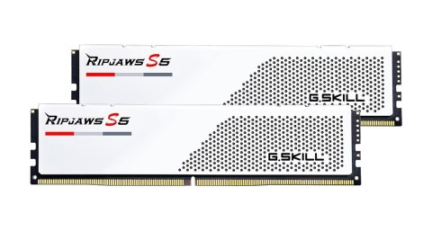 G.SKILL RIPJAWS S5 DDR5 2X16GB 5200MHZ CL40 XMP3 WHITE F5-5200J4040A16GX2-RS5W G.SKILL RIPJAWS S5 DDR5 2X16GB 5200MHZ CL40 XMP3 WHITE F5-5200J4040A16GX2-RS5W