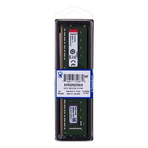 KINGSTON DDR4 8GB 3200MT/s CL22 DIMM KINGSTON DDR4 8GB 3200MT/s CL22 DIMM