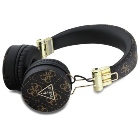 Guess 4G Triangle Round Shape - Bezprzewodowe słuchawki nauszne Bluetooth ENC (czarny) Guess 4G Triangle Round Shape - Bezprzewodowe słuchawki nauszne Bluetooth ENC (czarny)