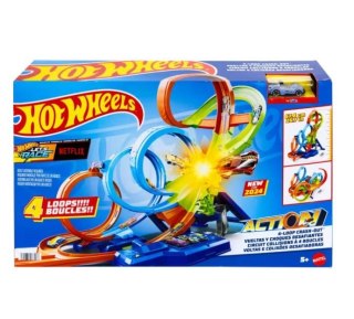 *Hot Wheels Action Poczw orna petla zestaw